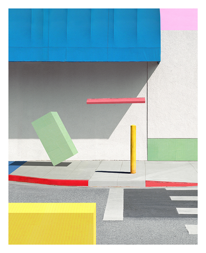 Artwork: Blue Awning In Motion