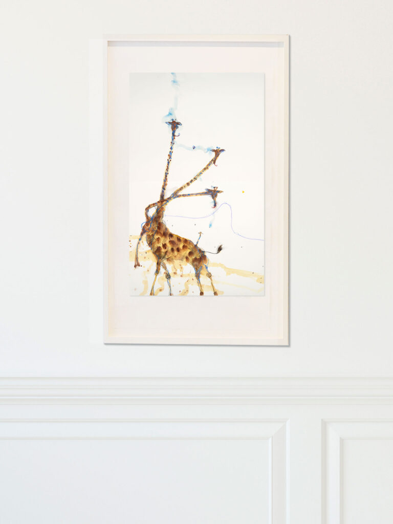 Artwork: Giraffes at Mt. Kenya II