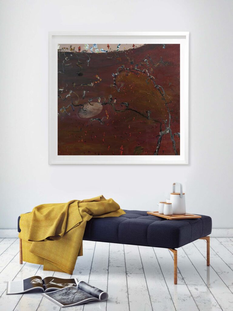 Artwork: Sturt Peas, Pilbara