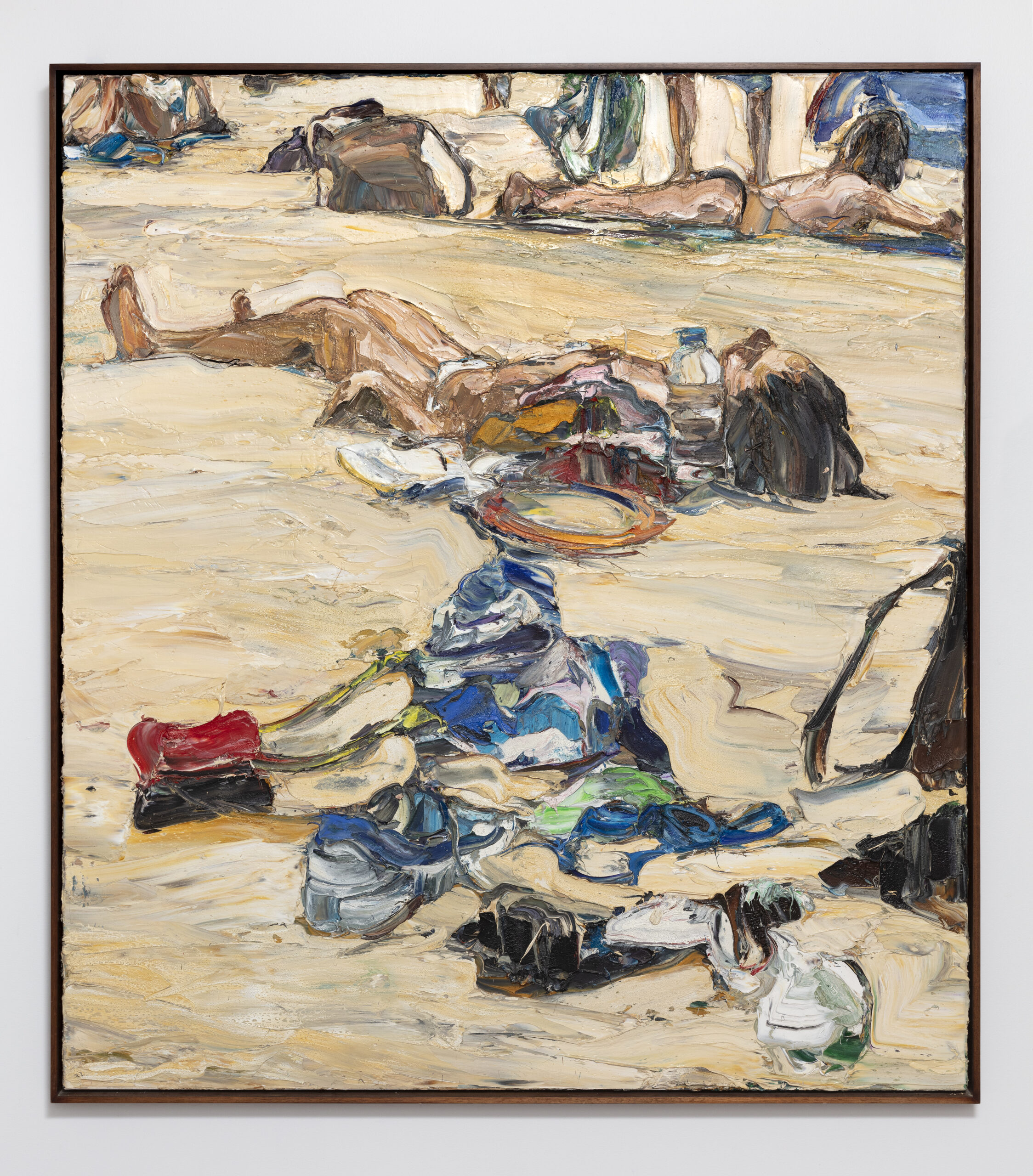 Artwork: Beach Life (frisbee, bags and goggles)