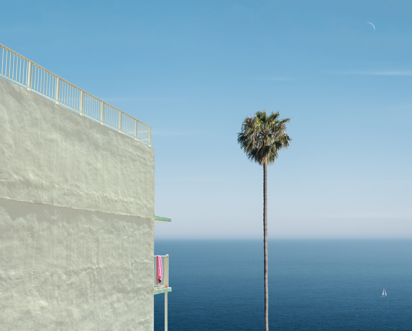 Artwork: Pink Towel, Malibu