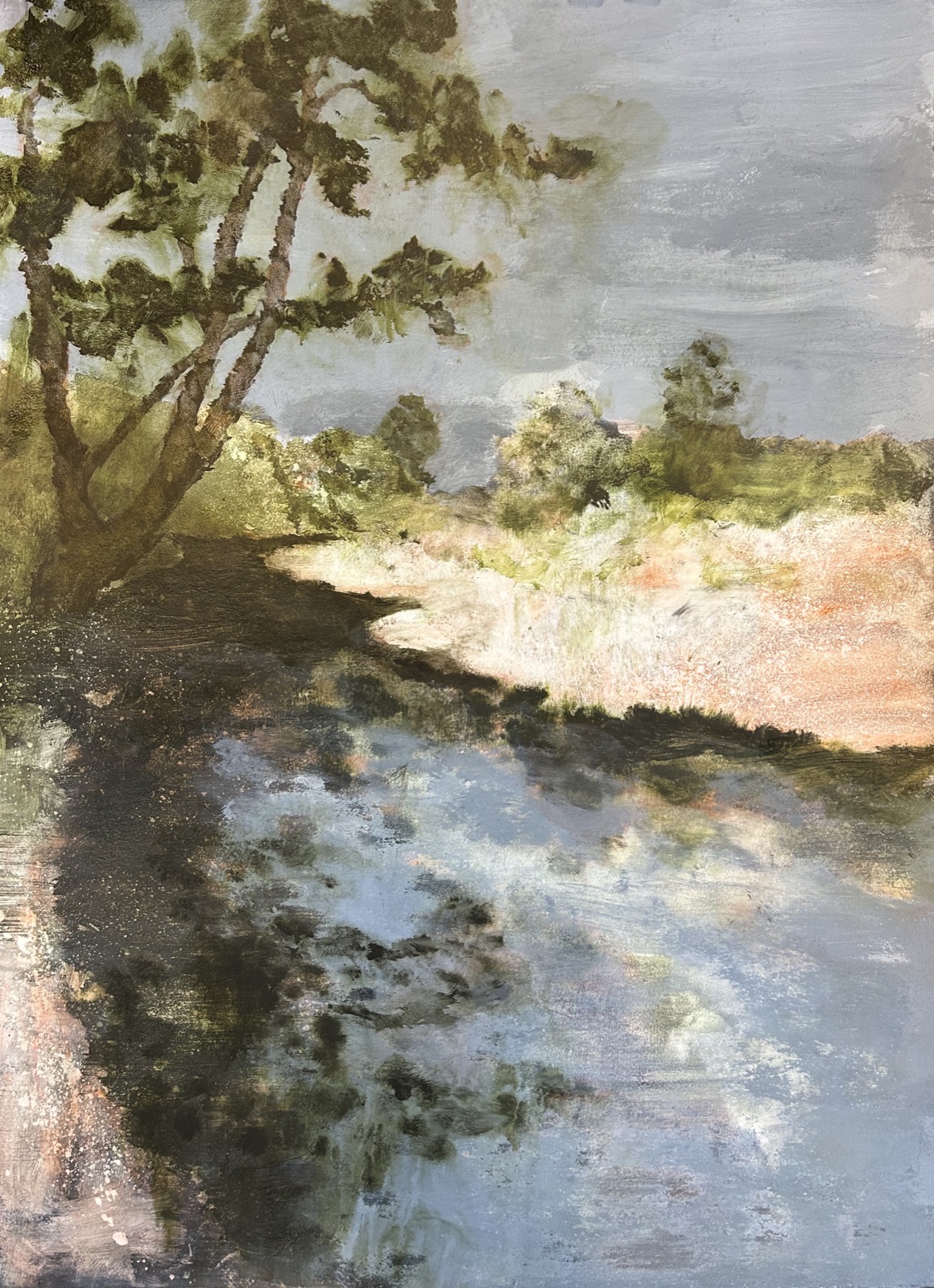 Riverbank below the Studio II