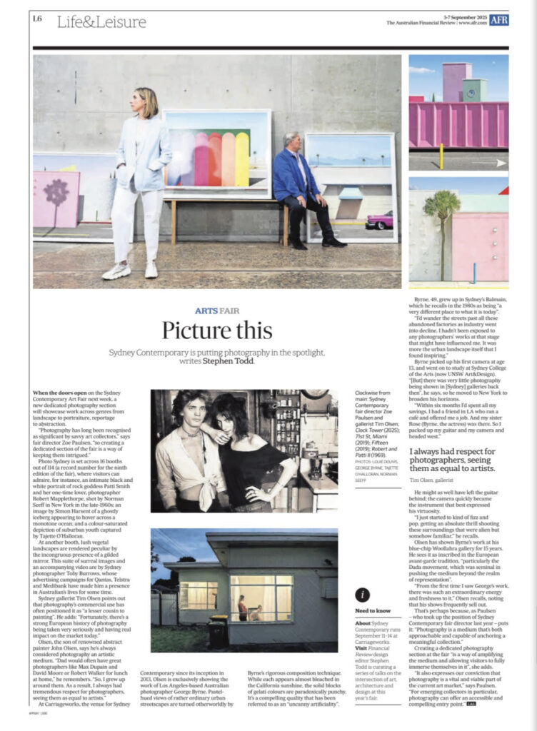 Why photography is ready for its close-up at Sydney Contemporary