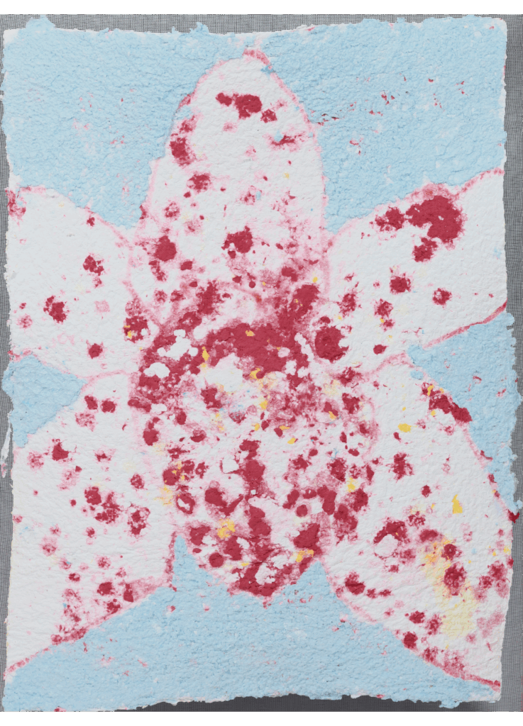 Father’s orchids light blue