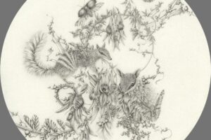 Eva Nolan finalist in 2022 Tim Olsen Drawing Prize