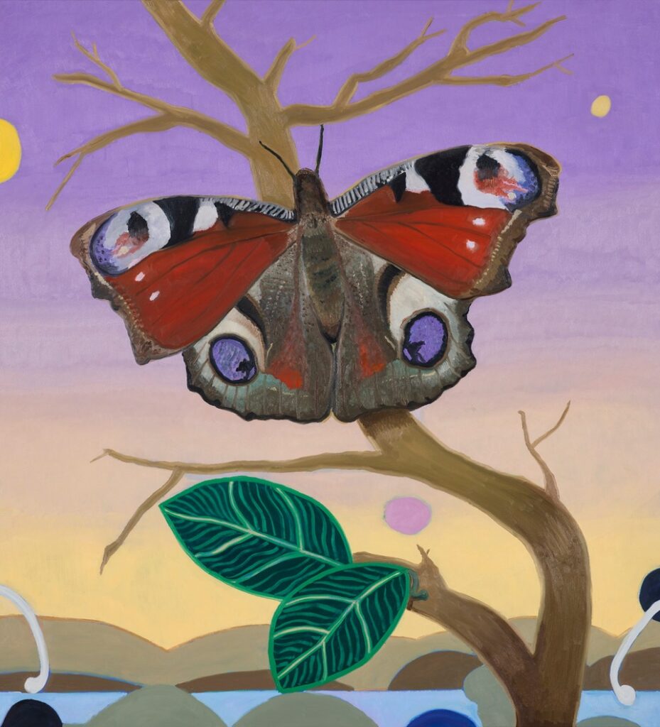 Life is short.if you doubt me, consult a butterfly_112x122m_OIlandacrylicpolycotton_2025.jpg