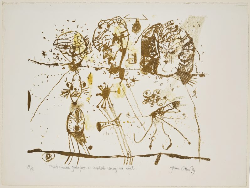 Myself, eminent scientist & philosopher viewing sea objects