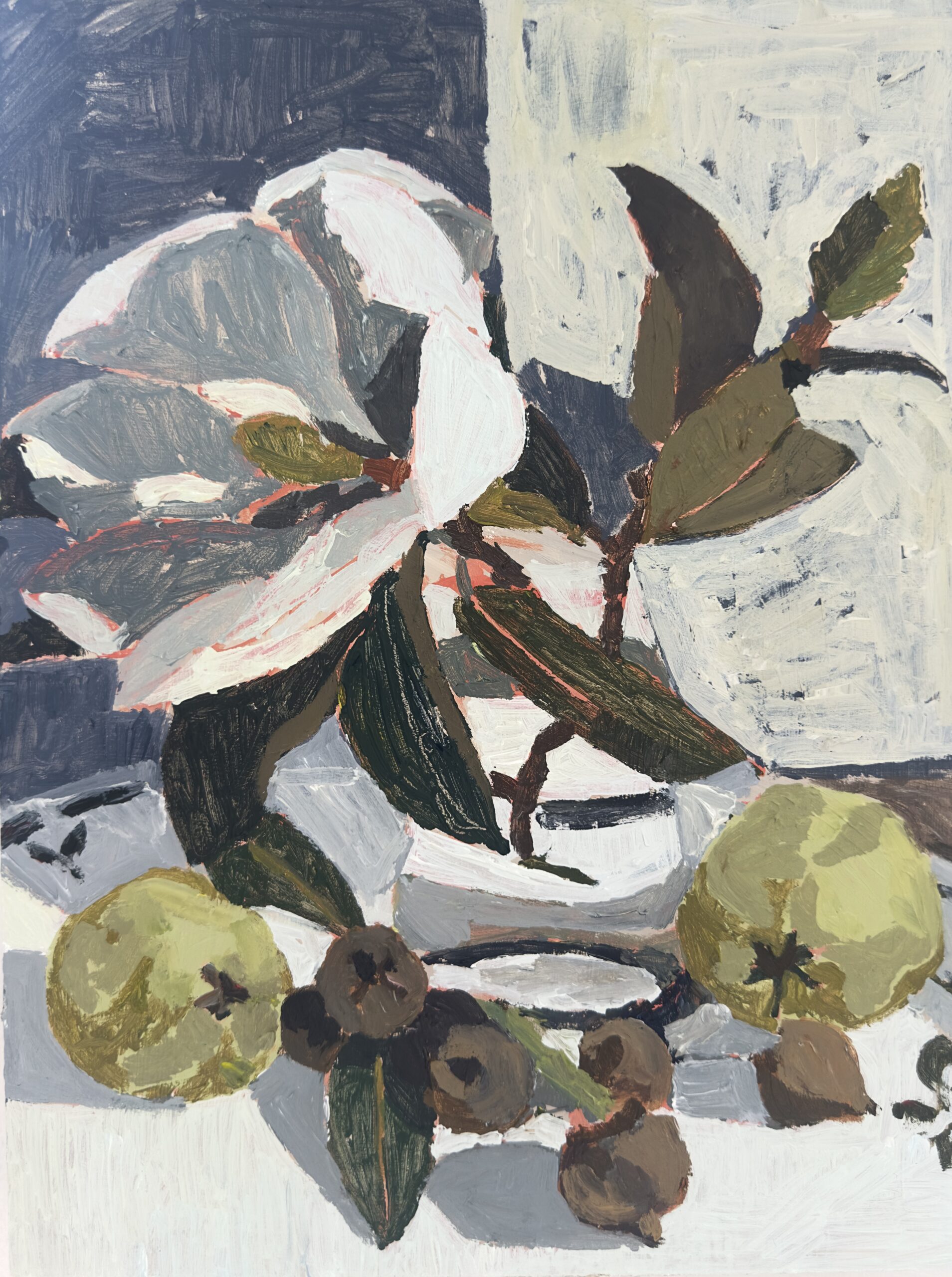 Artwork: Quinces & Magnolia