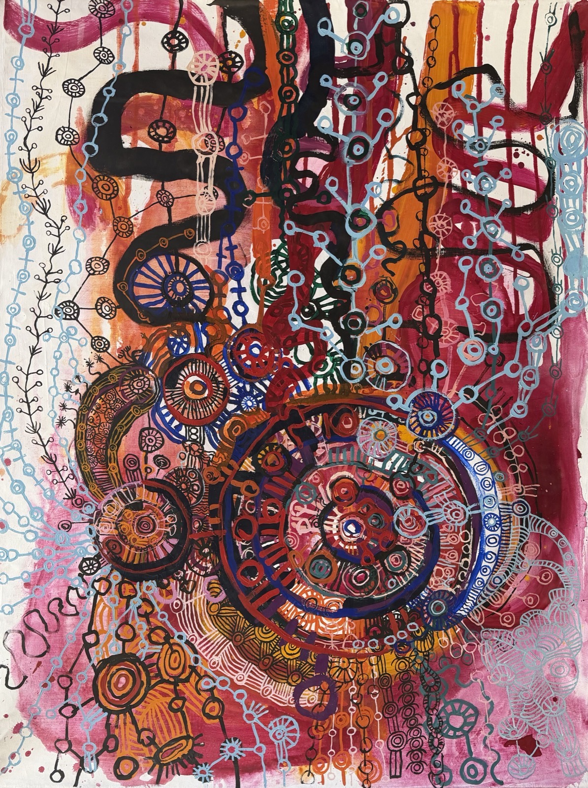 Artwork: Tjala Tjukurpa – Honey Ant Story (131-26)