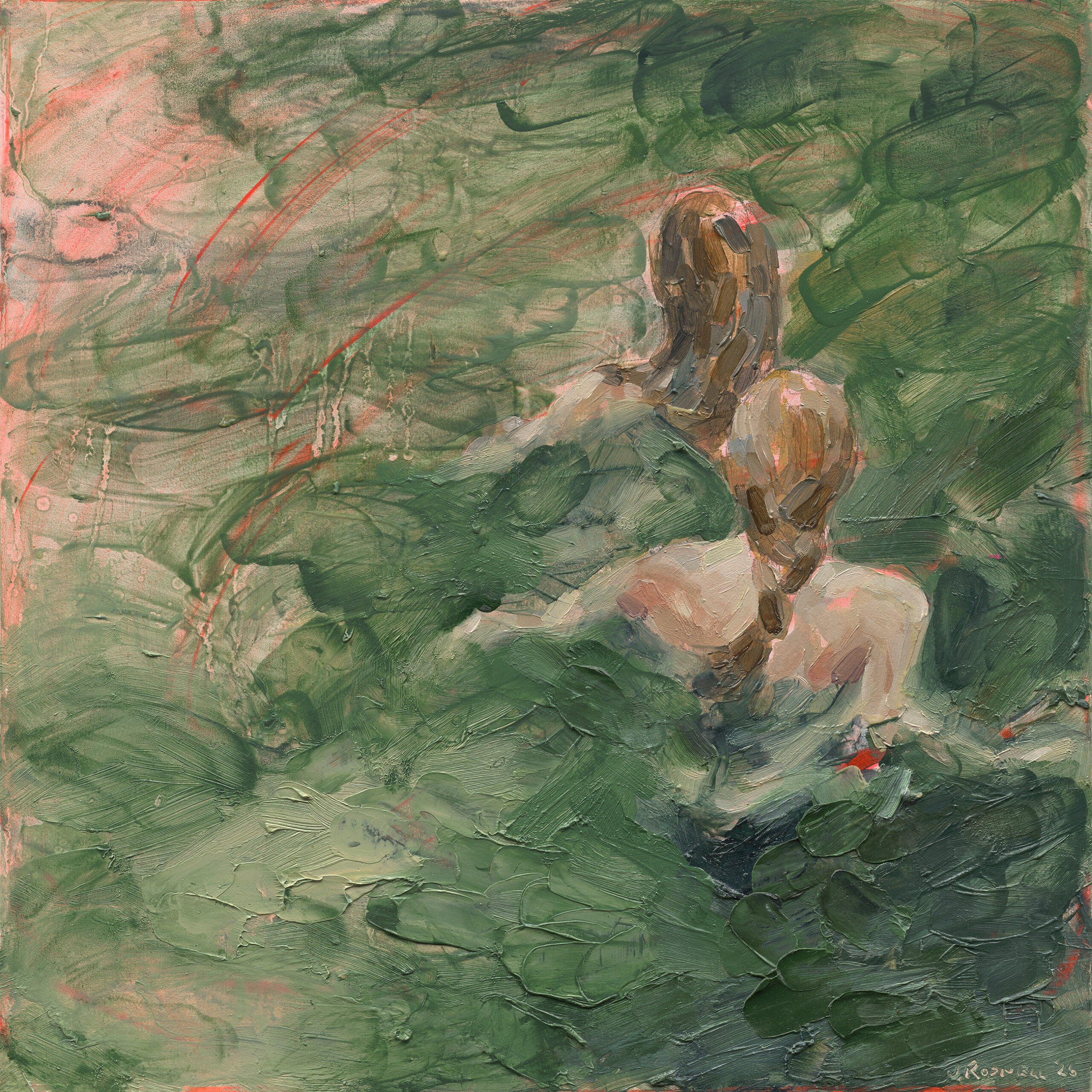 Artwork: Two salty bathers