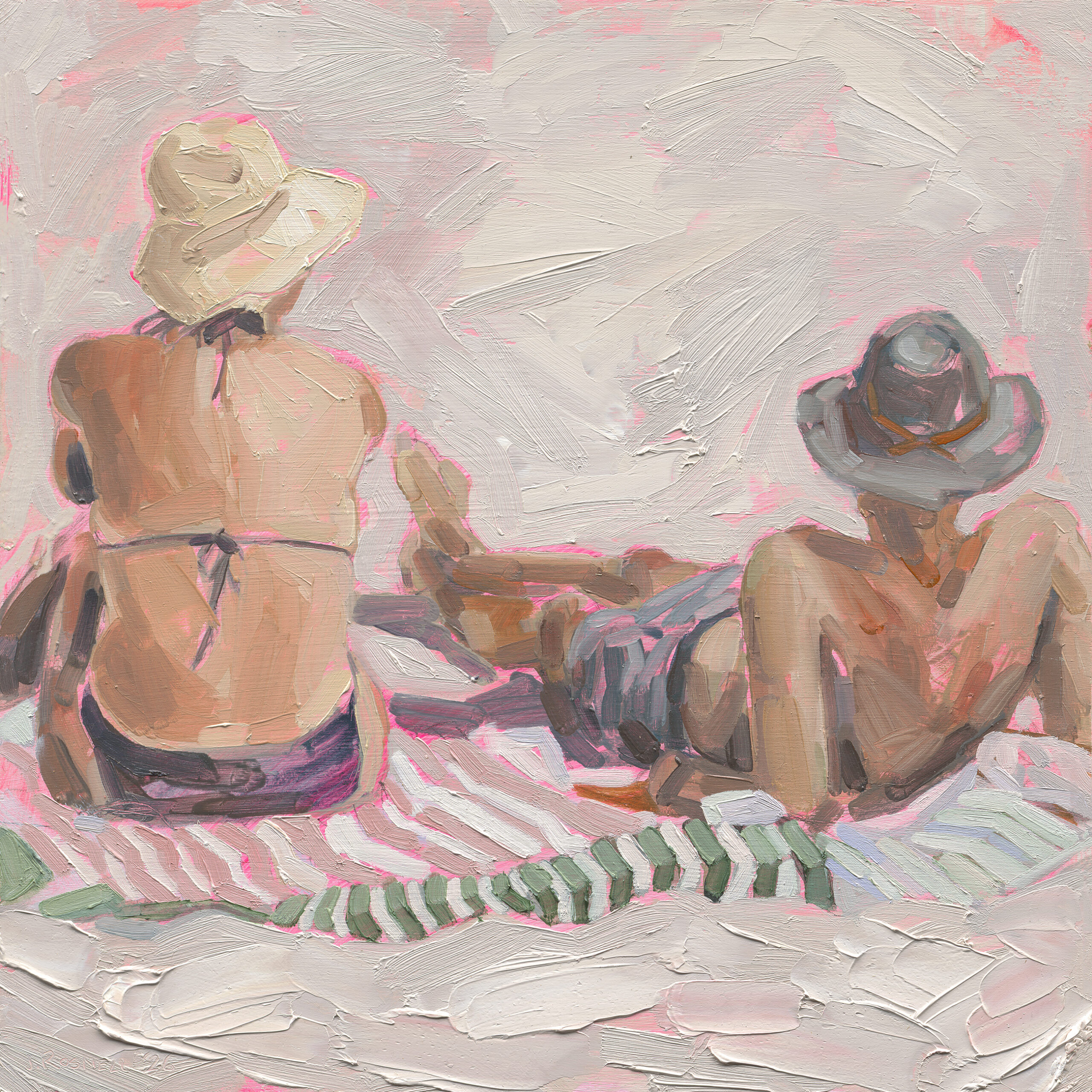 Artwork: Sunkissed couple