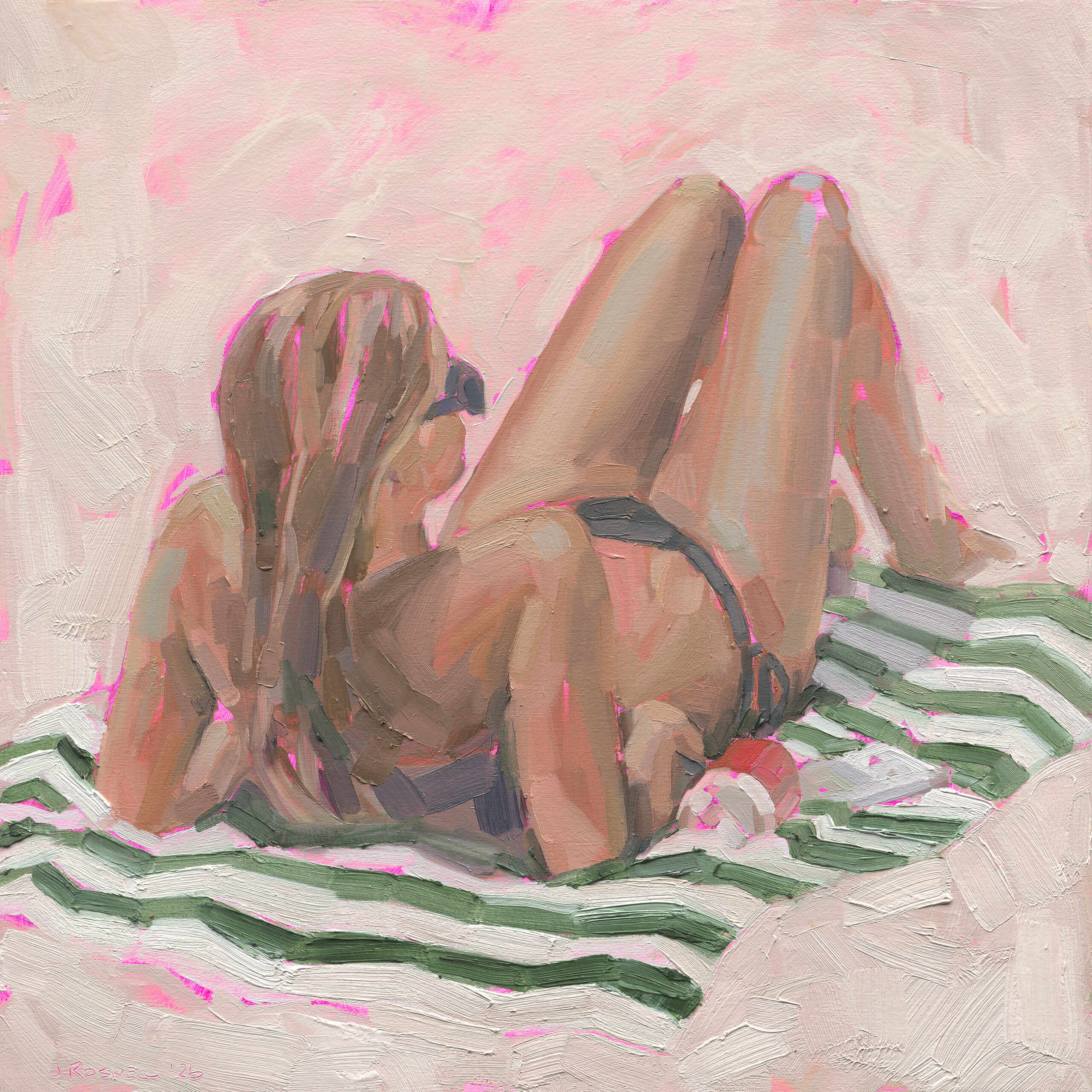 Artwork: Green stripes