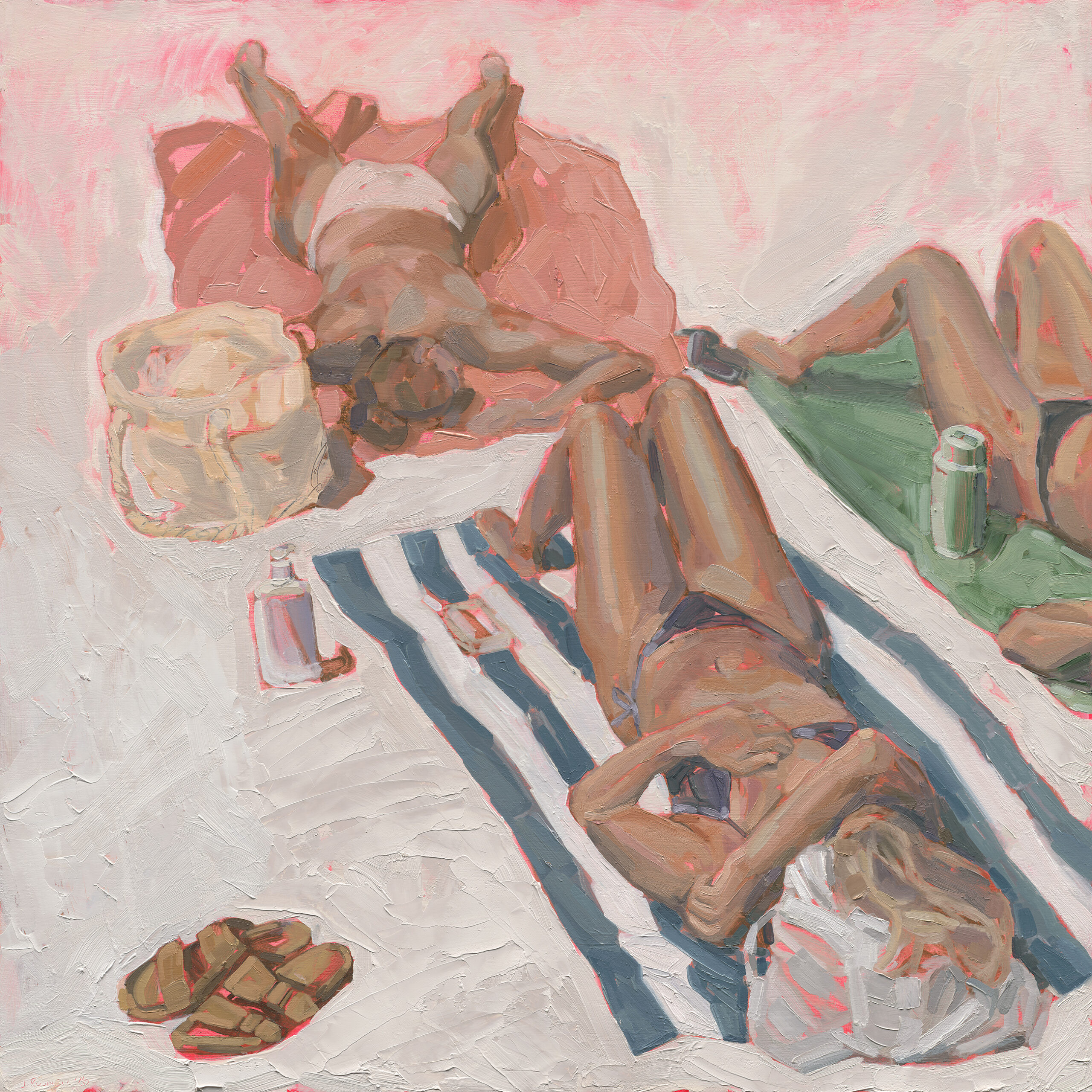 Artwork: Sunscreen and stripes