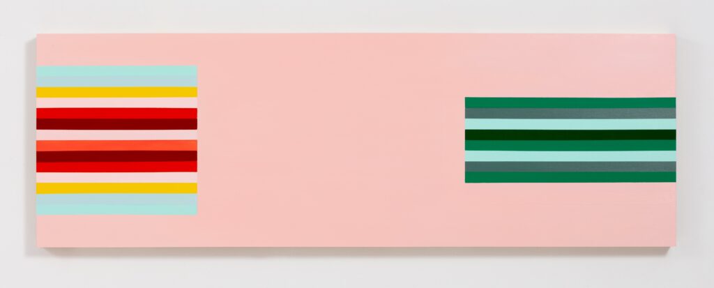 ADASAL Evie – Distance 120x40cm acrylic on wood panel