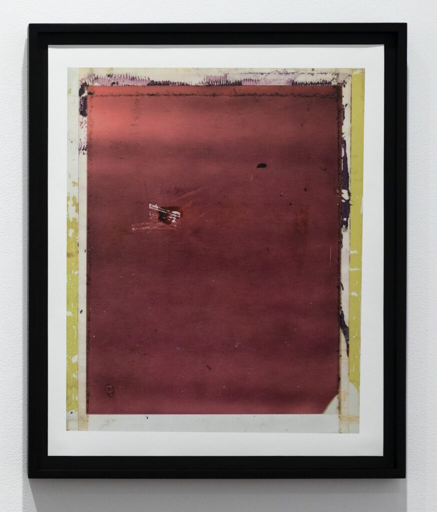 Artwork: Journal Archive, Polaroid Inversion