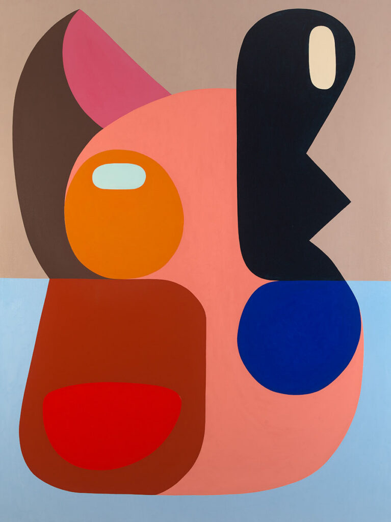 Hearing 240x180cm oil on linen 2026